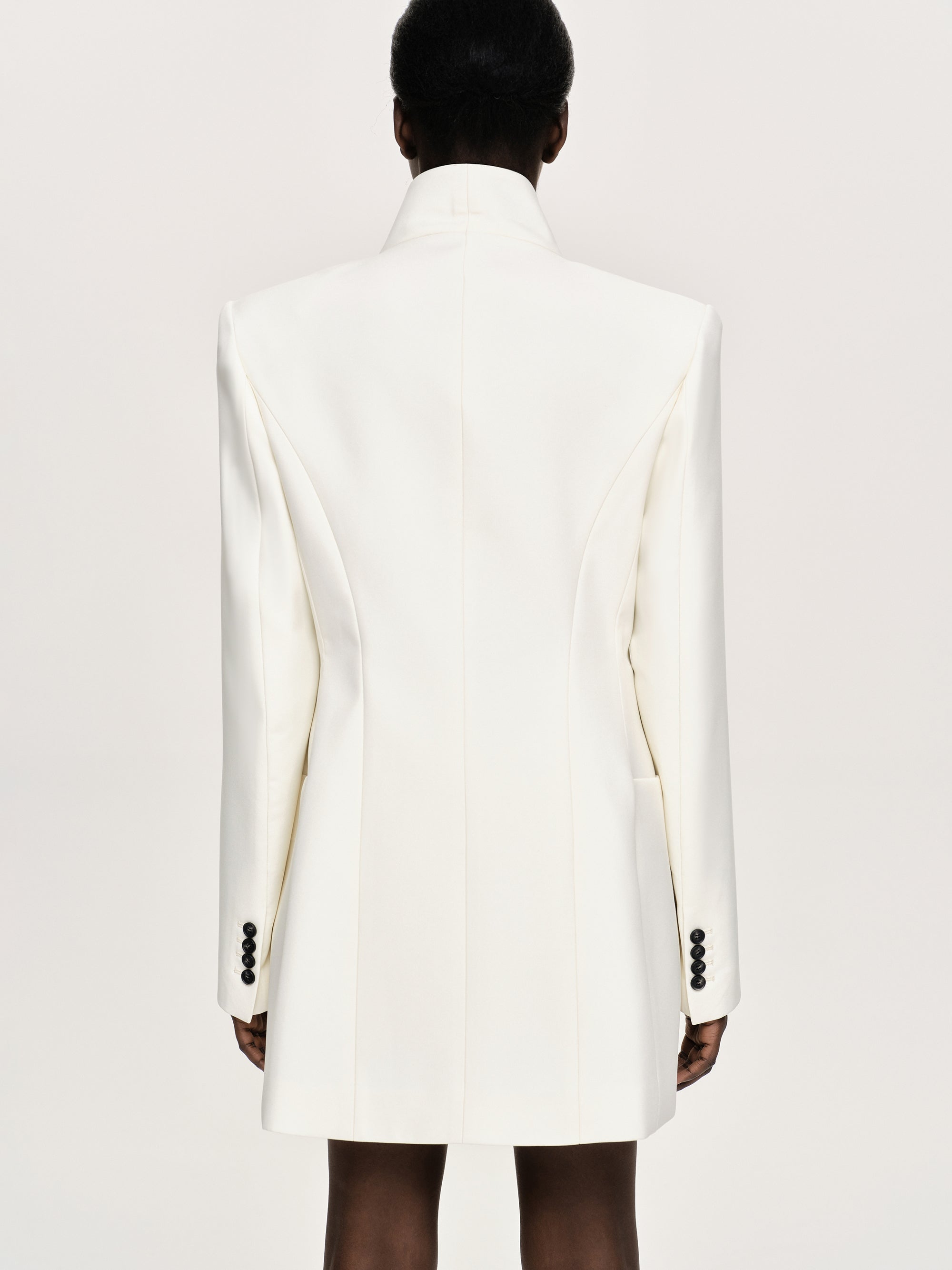 Wrap Blazer, Cream