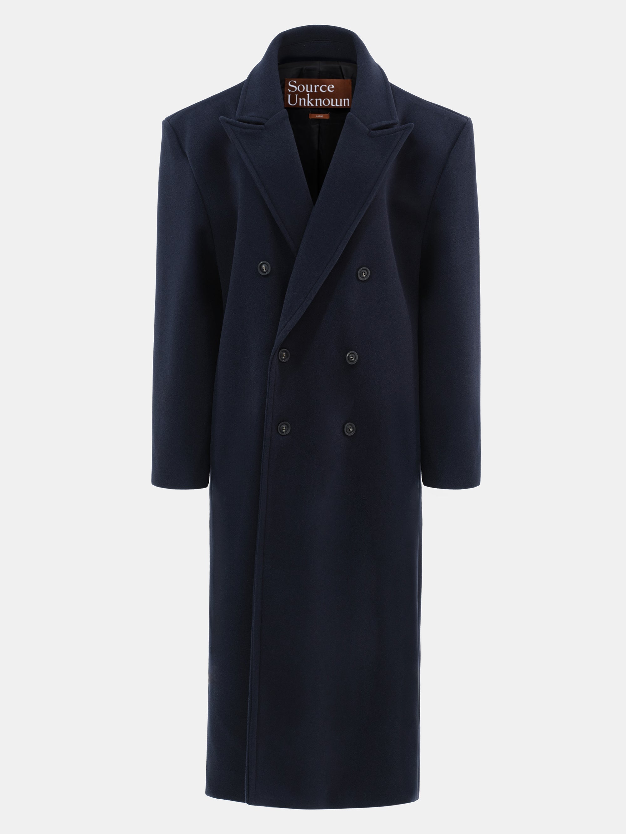 Architectural Bonded Wool Overcoat