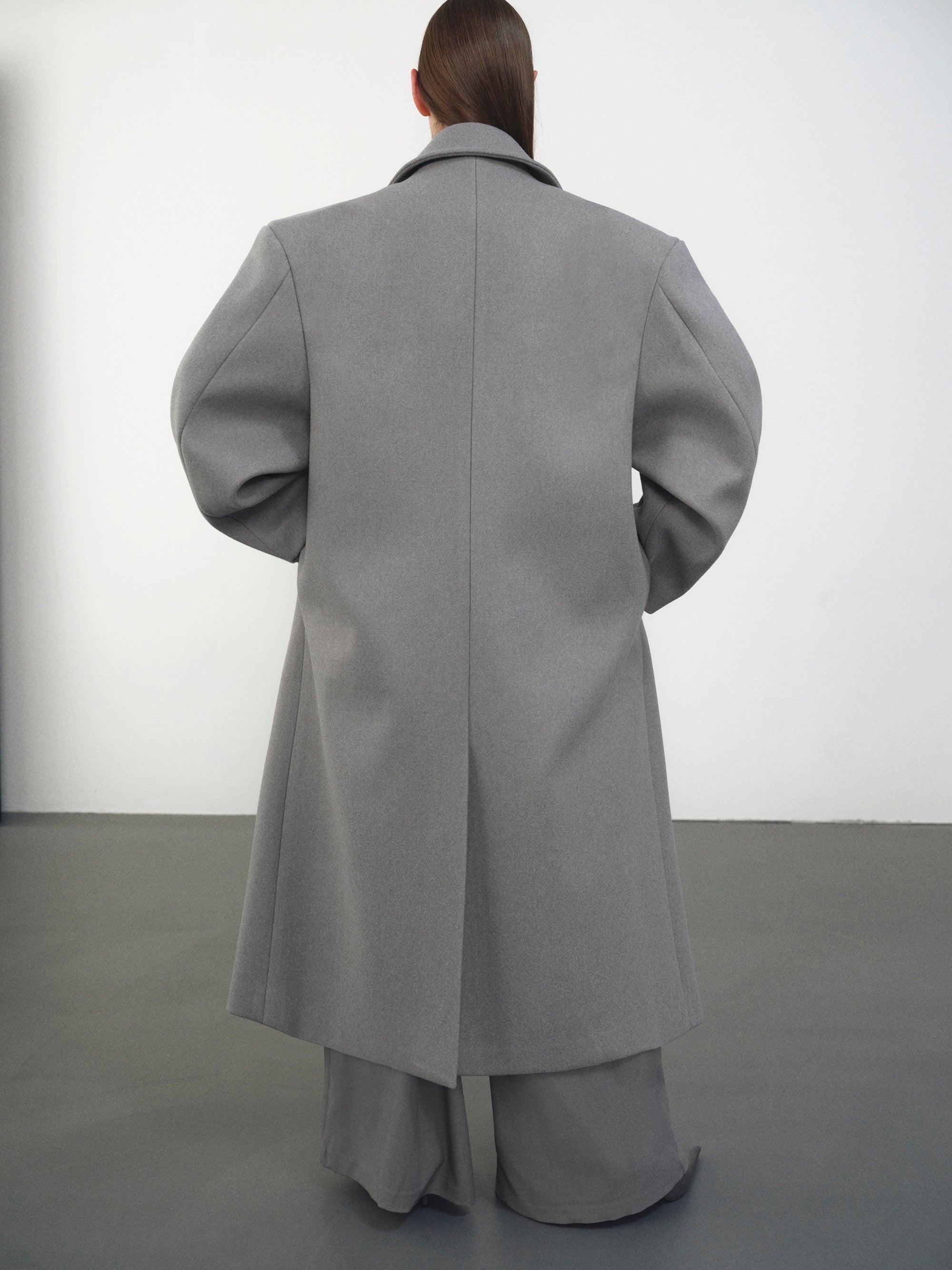 Unisex Bonded Wool Architect Coat