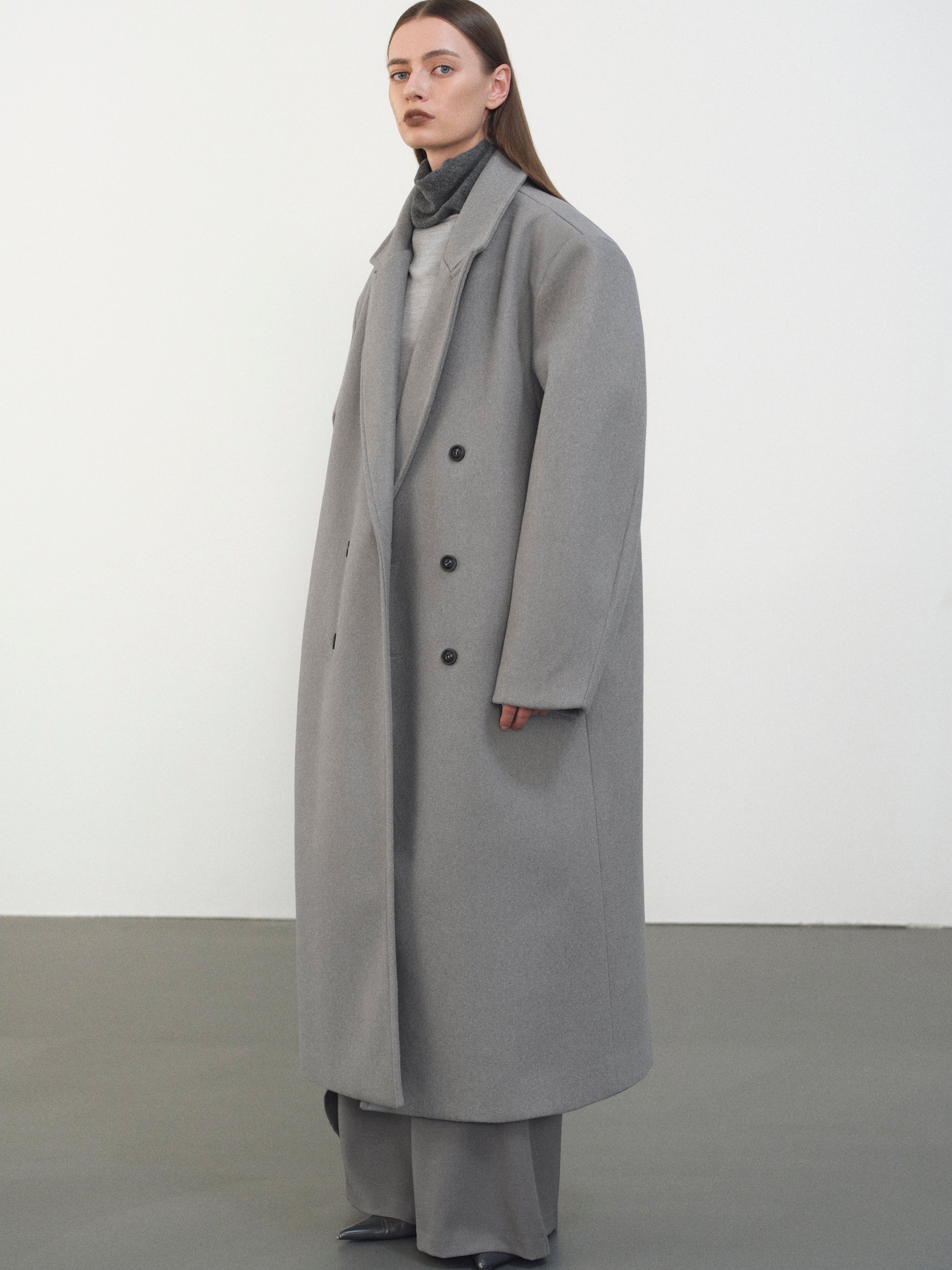 Unisex Bonded Wool Architect Coat