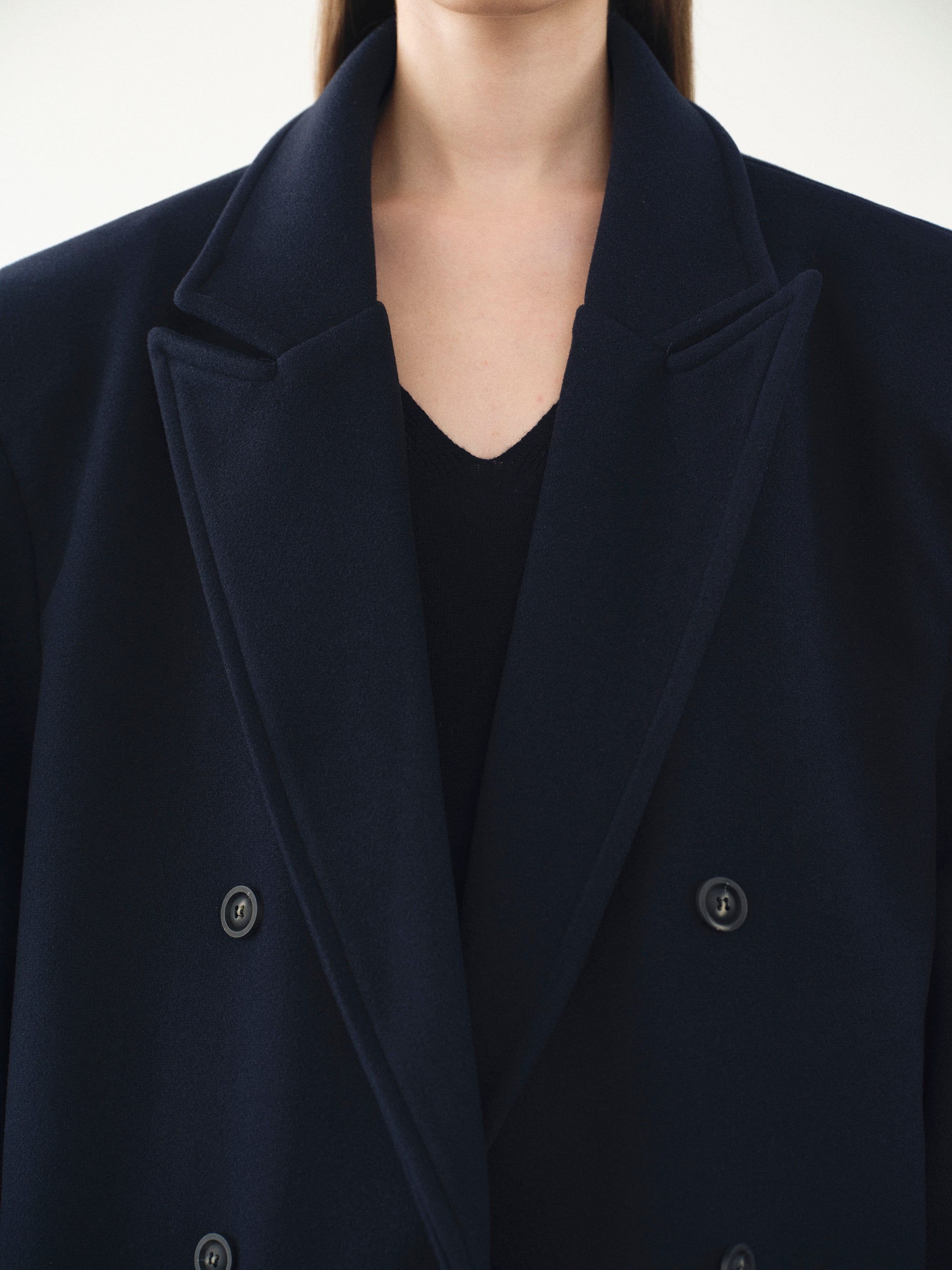 Architectural Bonded Wool Overcoat