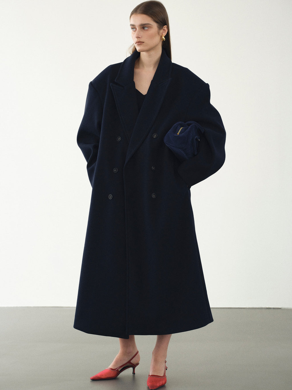 Architectural Bonded Wool Overcoat