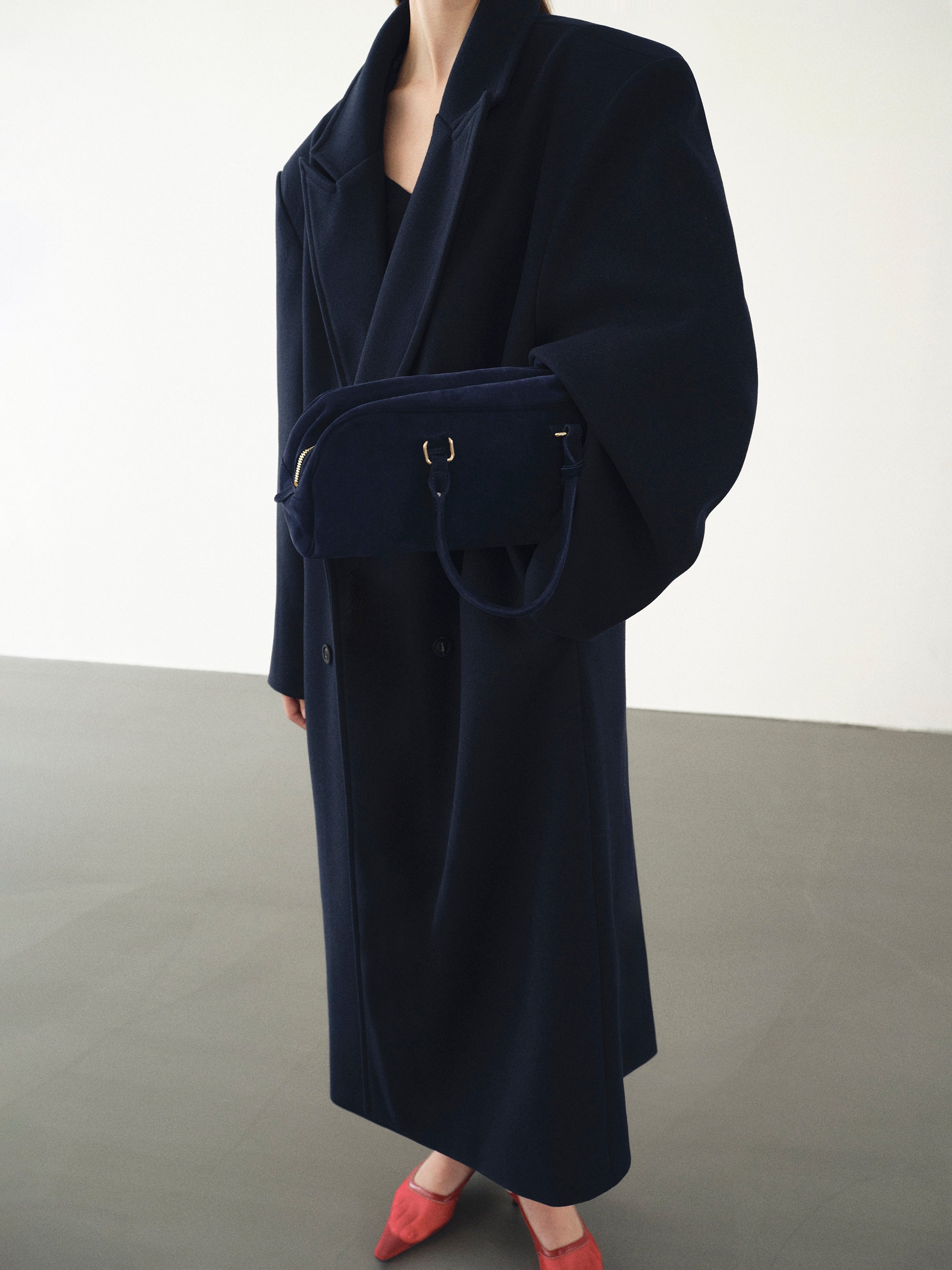 Architectural Bonded Wool Overcoat