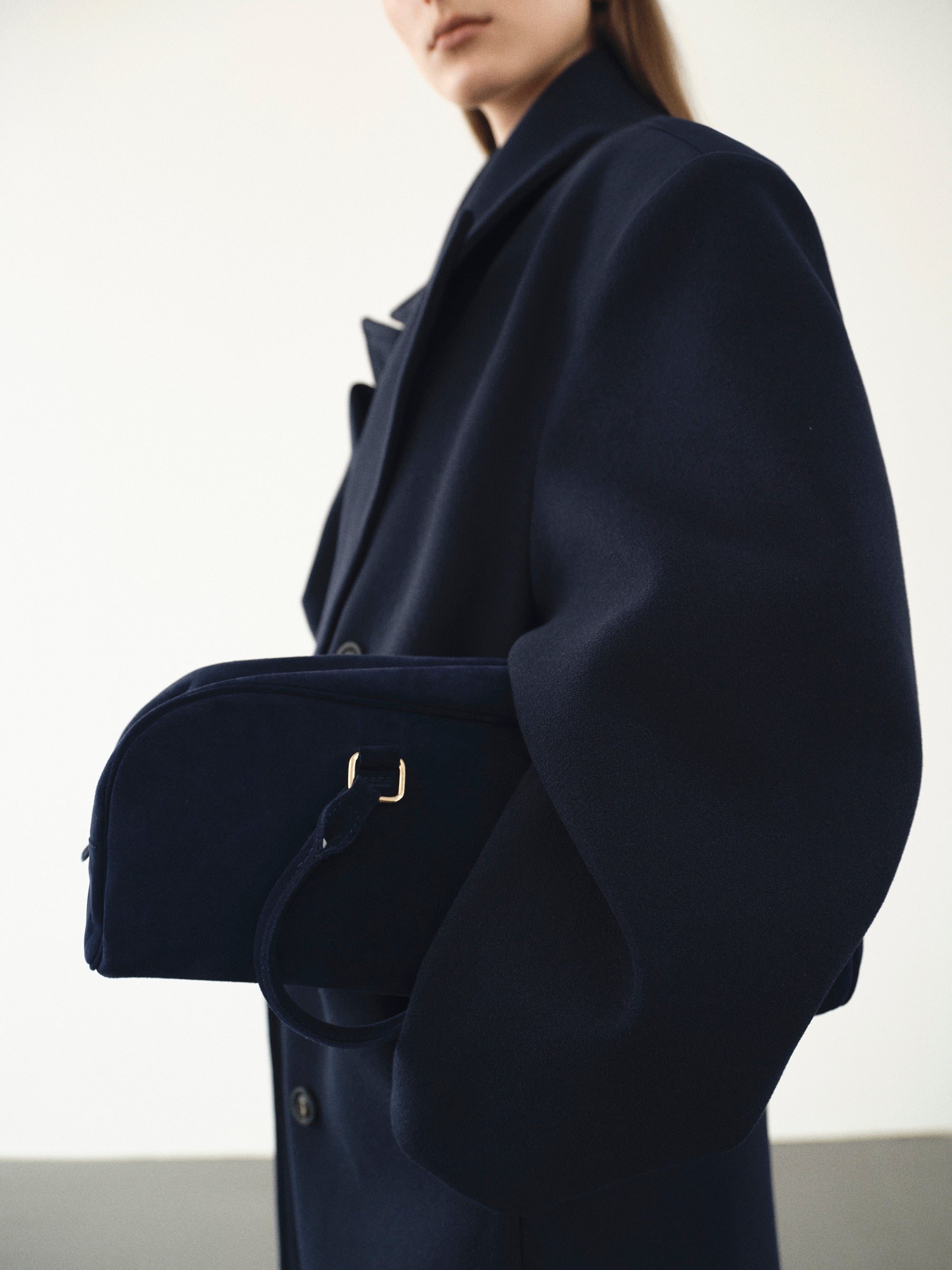 Architectural Bonded Wool Overcoat