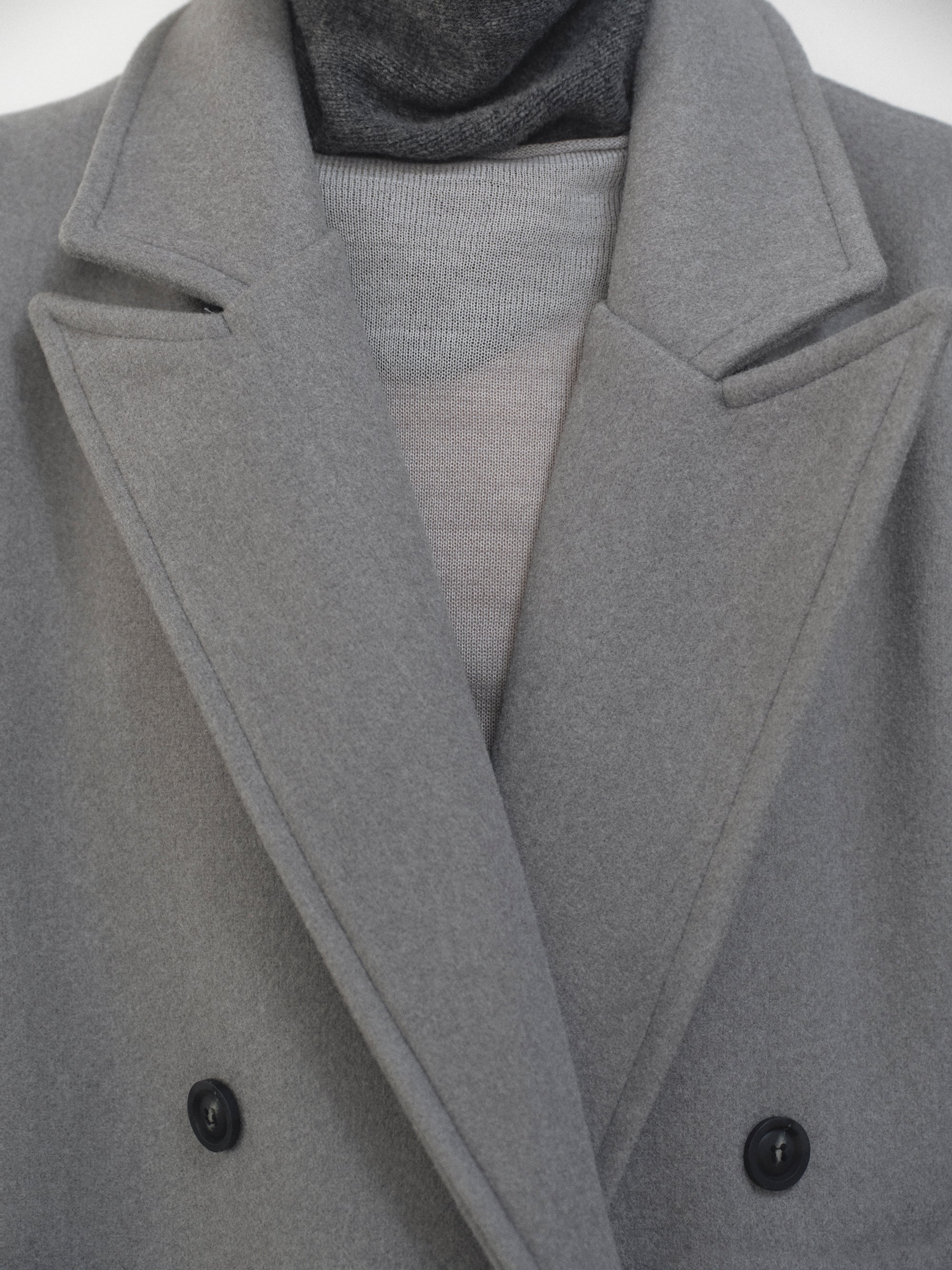 Unisex Bonded Wool Architect Coat
