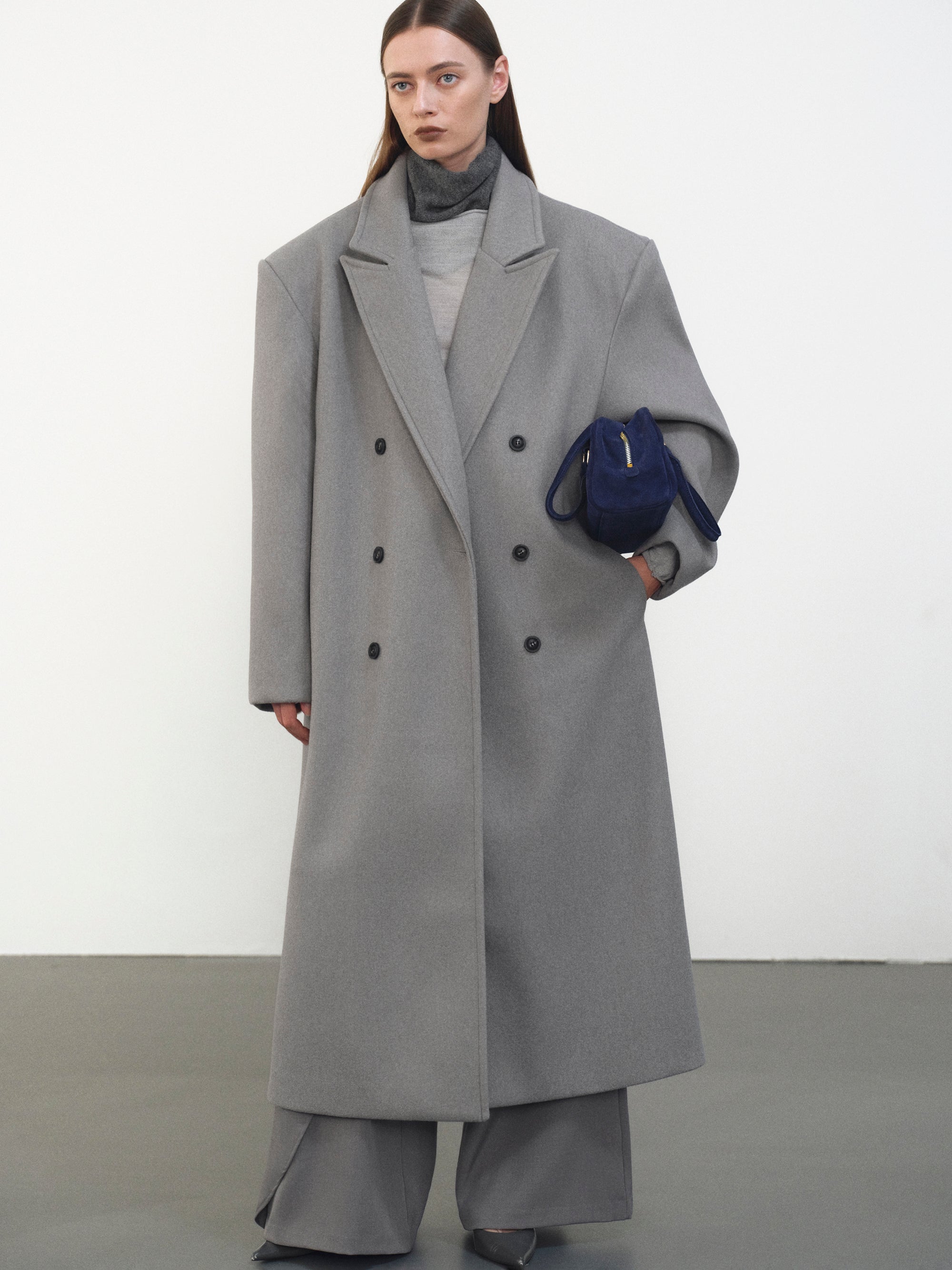 Unisex Bonded Wool Architect Coat