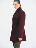 Wrap Blazer, Merlot