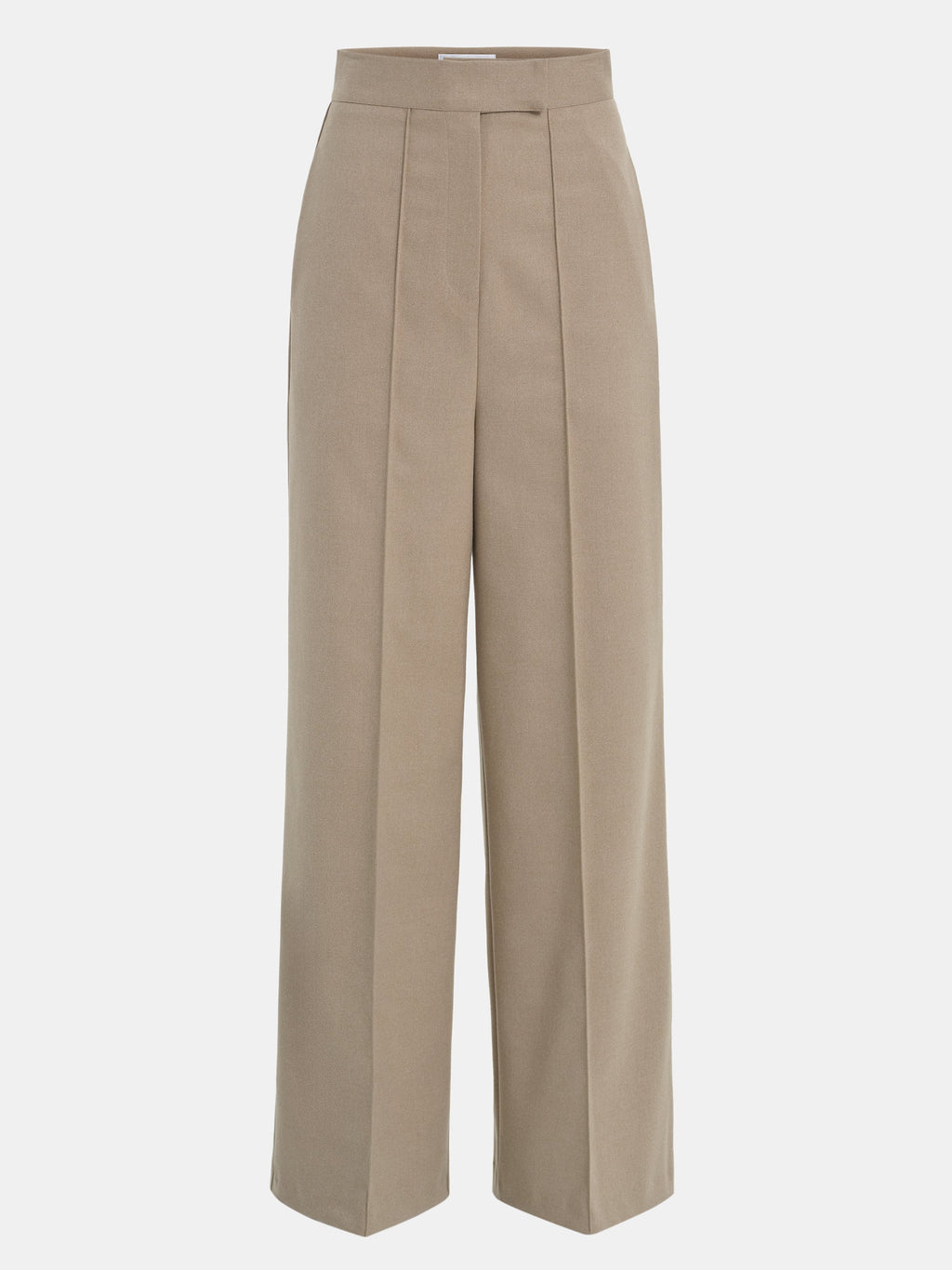 High Waist Creased Trousers, Mocha