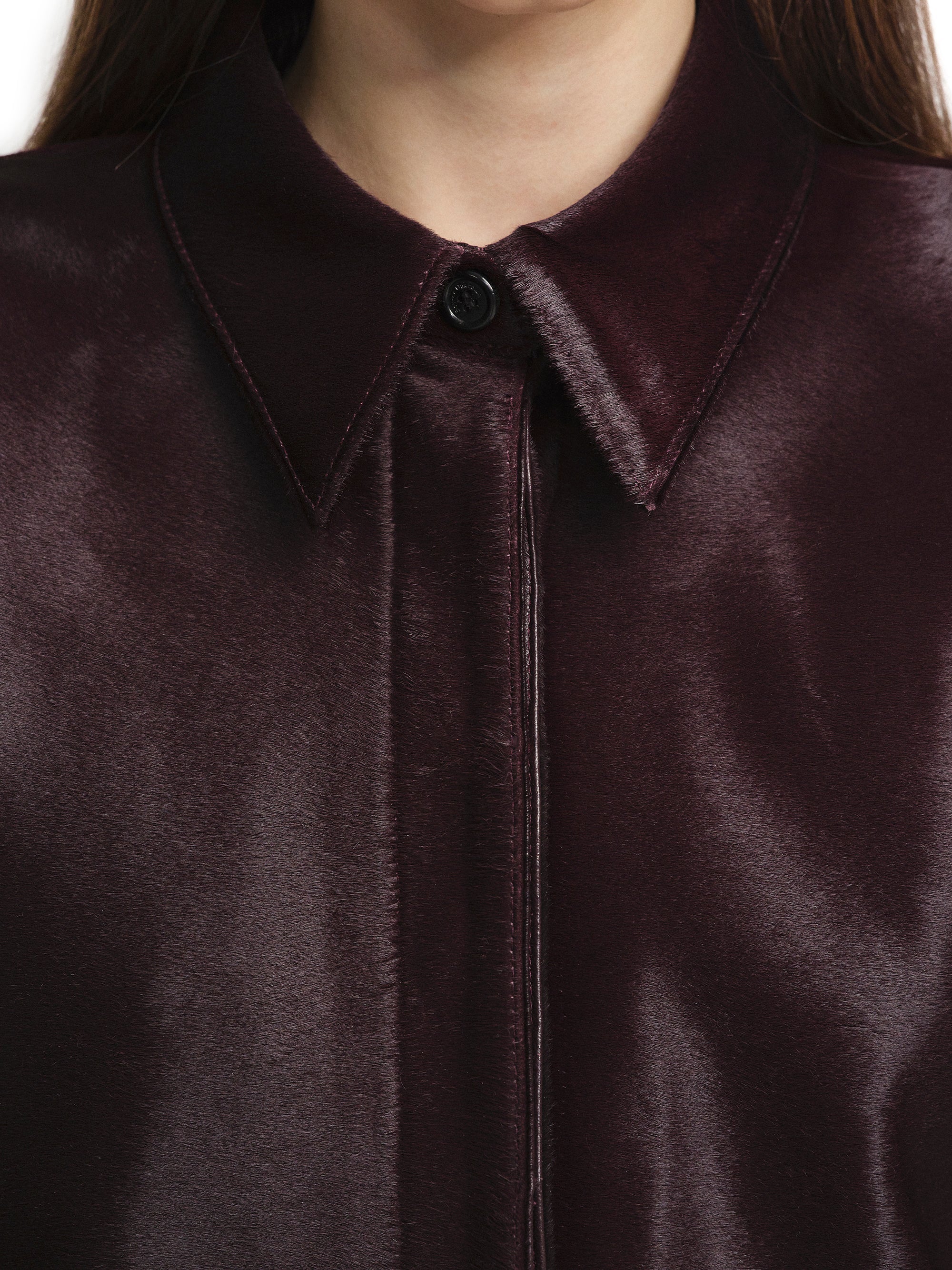 Calfskin Modernist Hybrid Shirt