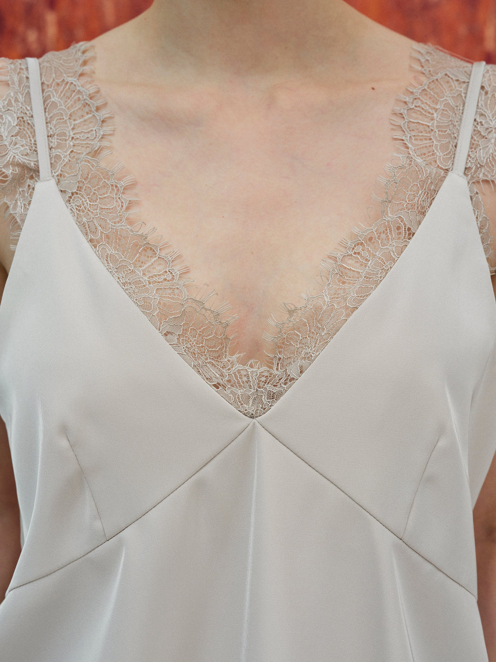 Lingerie Lace Camisole, Alabaster