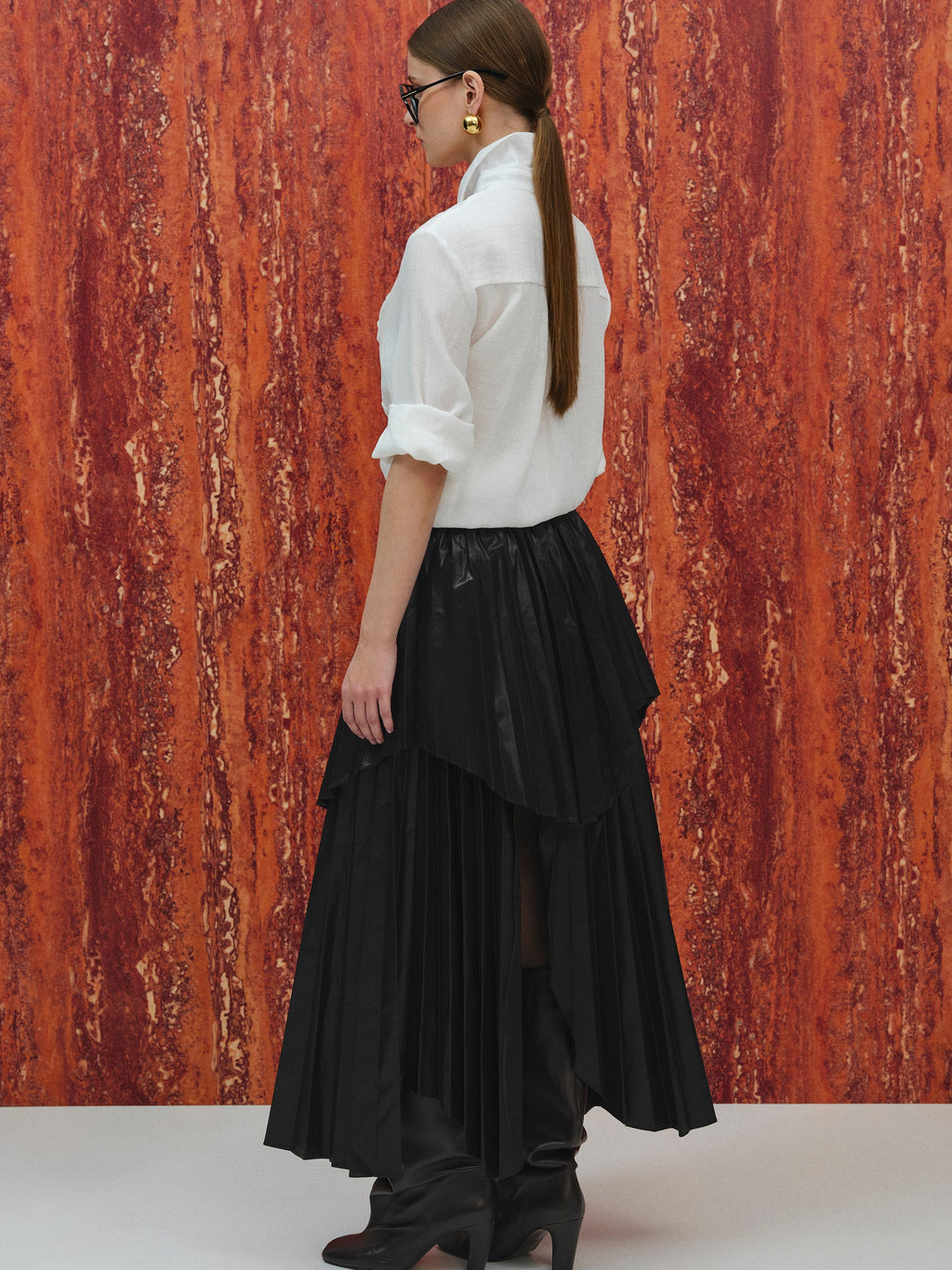 Embroidery Shirt, White
