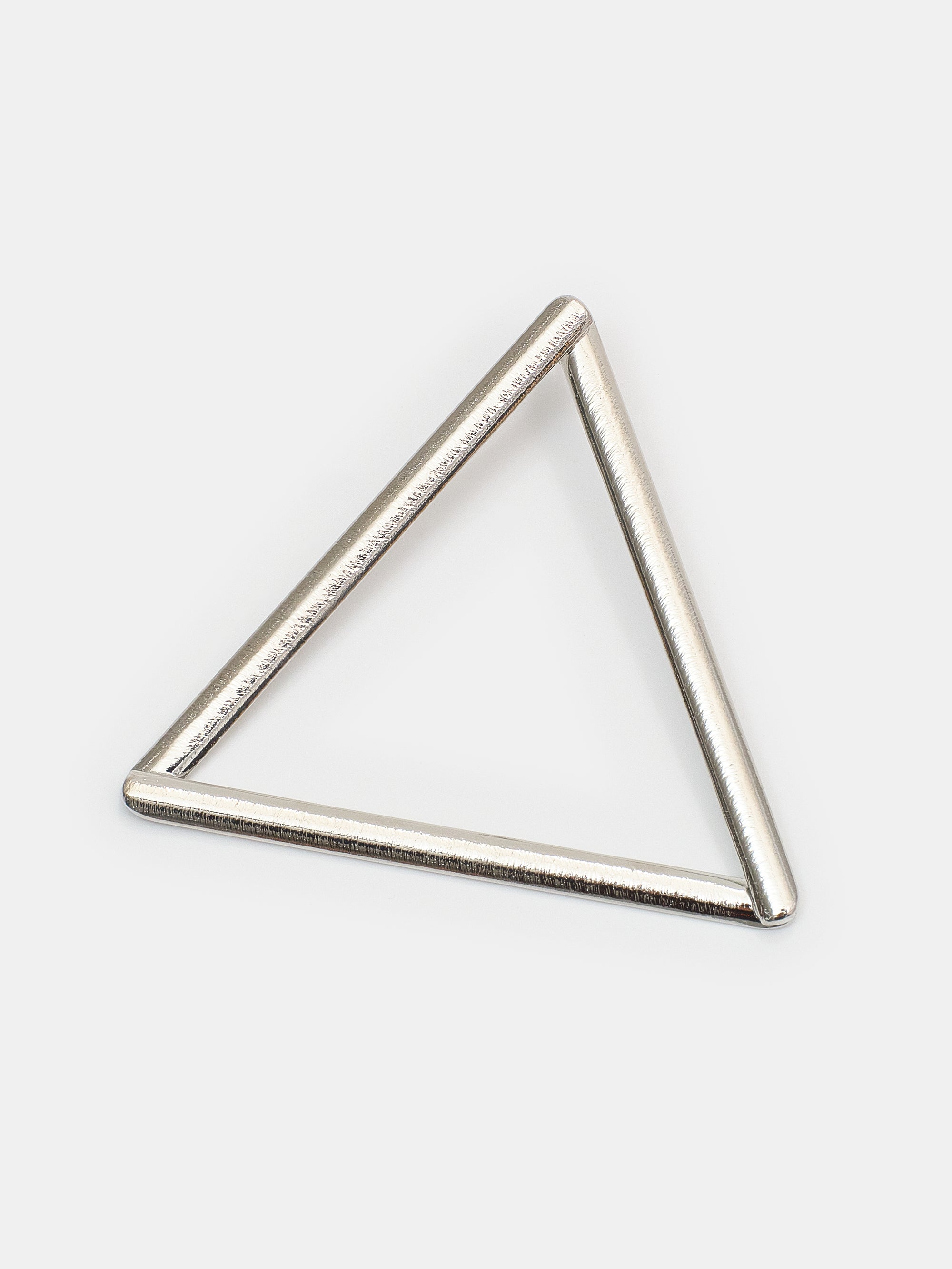 Triangle Earring, Silver