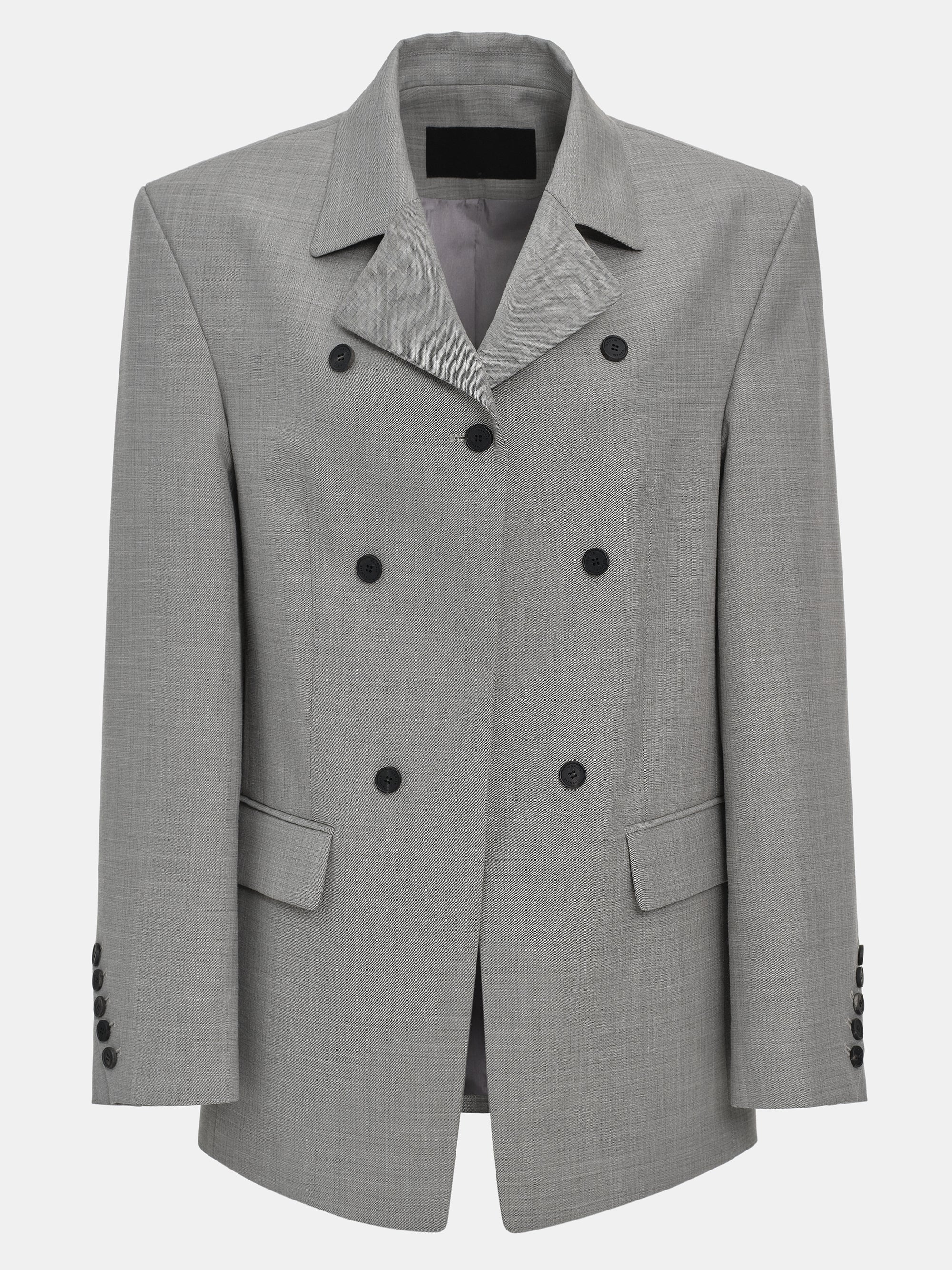 Deconstructed Blazer, Grey Melange