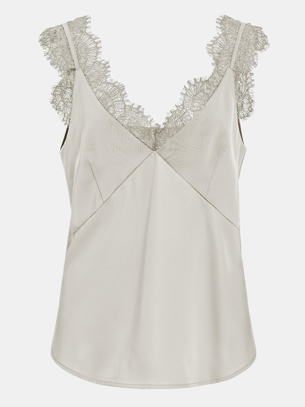 Lingerie Lace Camisole, Alabaster