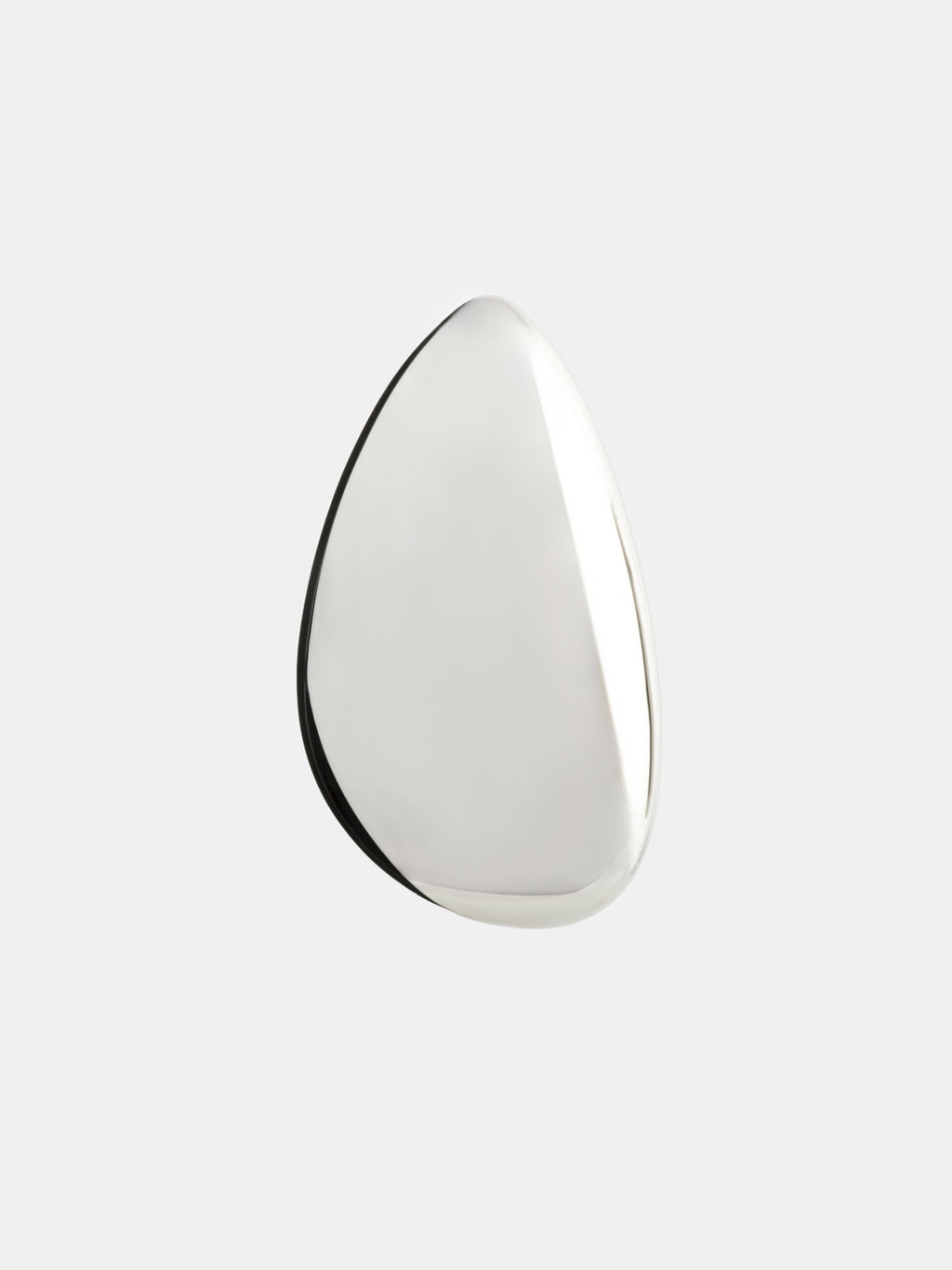 Droplet Earrings, Silver